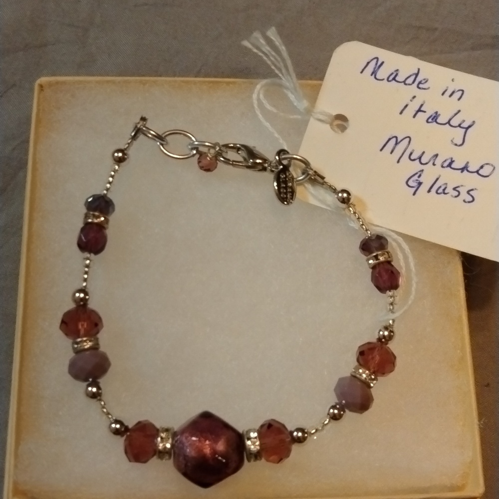 Murano glass bracelet
